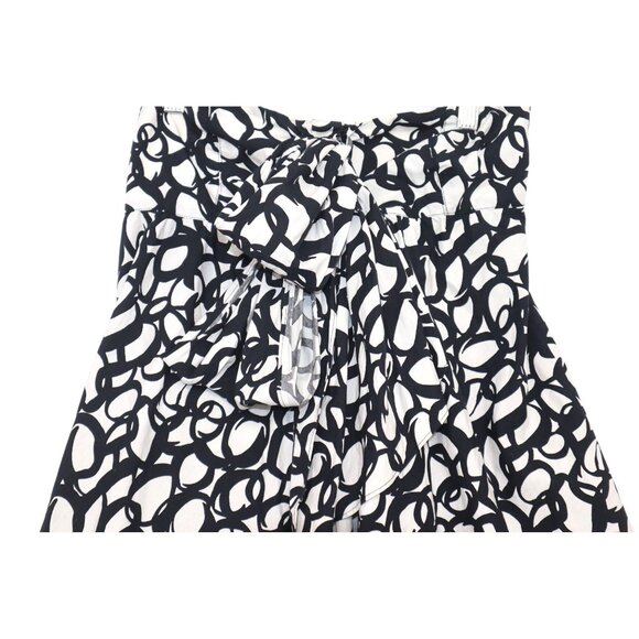 Club Monaco Womens Off Shoulder Abstract Print Dress Size 2 Softgirl Coquette - Picture 3 of 11